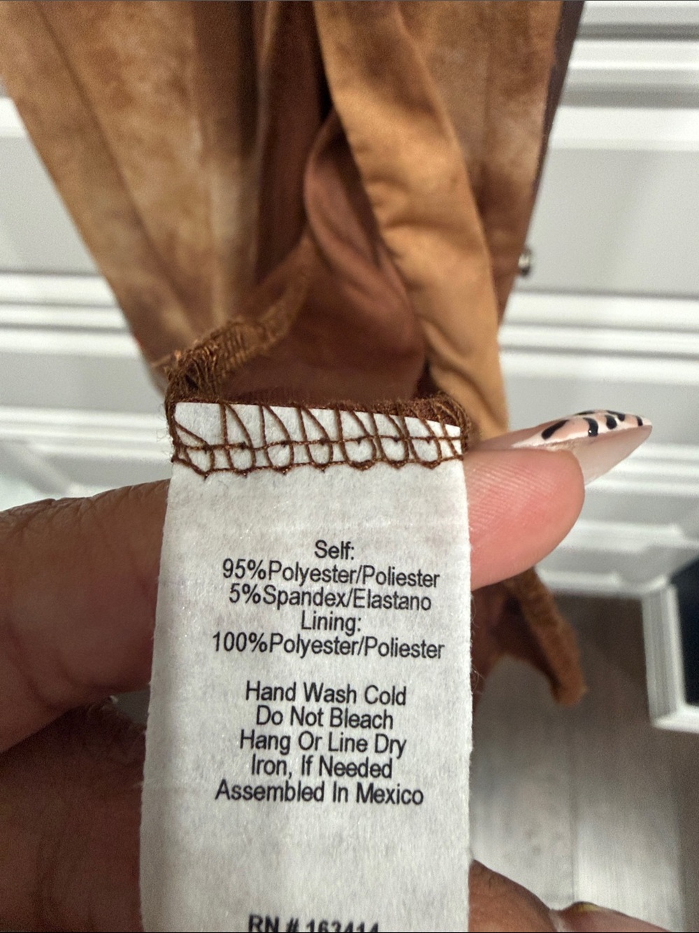 Strapless Brown Satin Evening Gown SZ Small - Picture 10 of 10